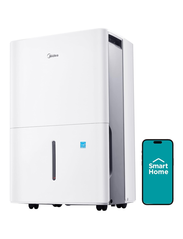midea1,500 Sq. Ft. Energy Star Certified Dehumidifier with Reusable Air Filter