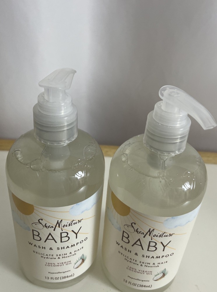 Shea Moisture Sweetpea Baby Lotion with Virgin Coconut Oil and Murumuru 13 Oz