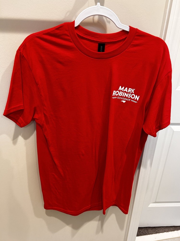 Mark Robinson North Carolina Governor Republican GOP Campaign 2024 Medium Shirt
