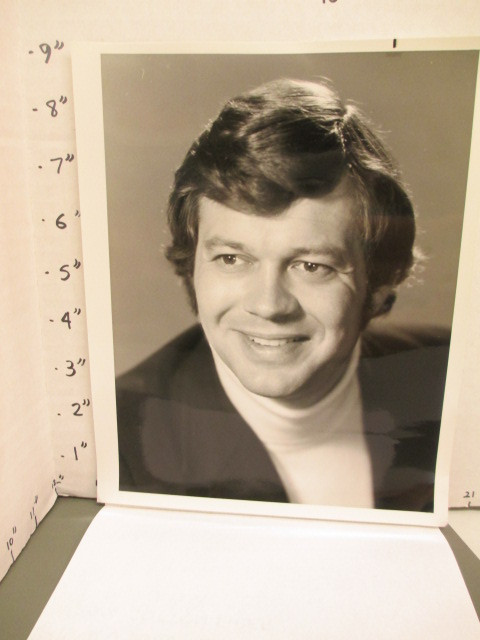 1970s NBC promo photo featuring exec producer Don Ohlmeyer of sports TV studio show  