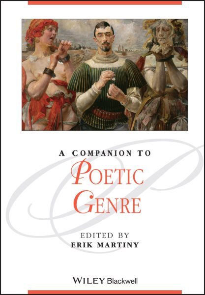 Martiny's Hardcover Companion to Poetic Genre, Brand New and Free Shipping