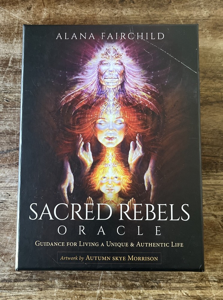 Sacred Rebels Oracle Deck Revised Alana Fairchild 45 Cards Guidebook
