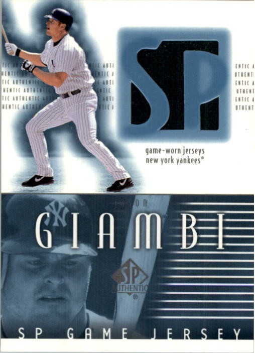 2002 Yankees SP Authentic Jason Giambi Game Jersey #JJGR