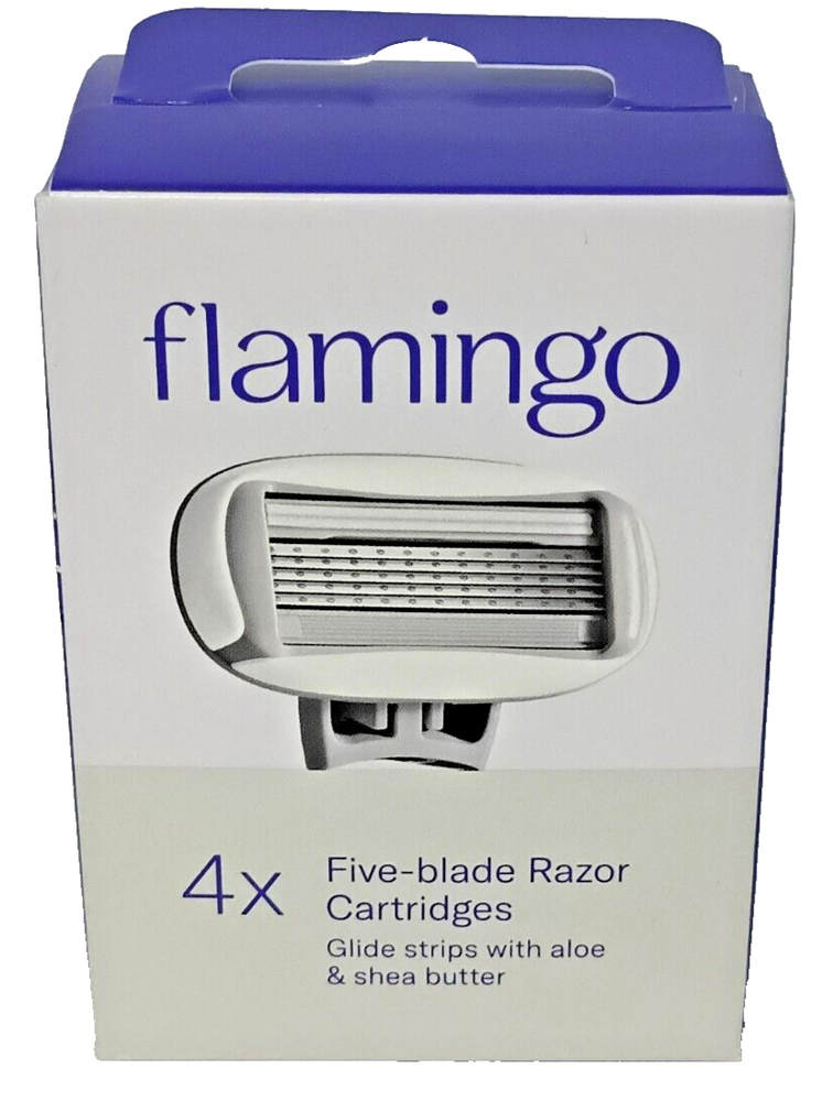 Razor Blade Refill Harry’s Flamingo Women 5-Blade Cartridge 4pk Aloe Shea Butter