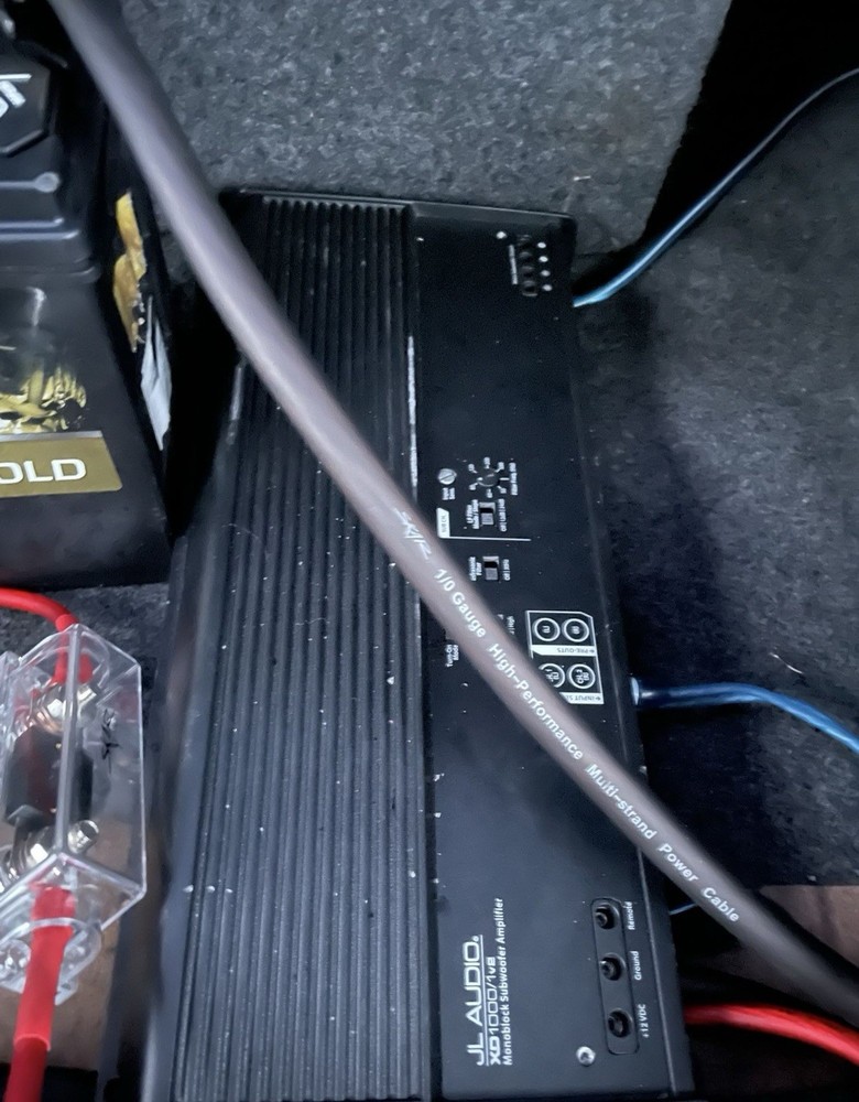 JL Audio XD1000/1V2 1000W Monoblock Class D Sub Amp