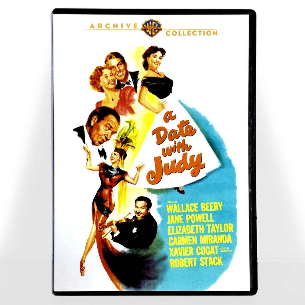 A Date with Judy (DVD, 1948, Warner Archives ) Like New !   Elizabeth Taylor