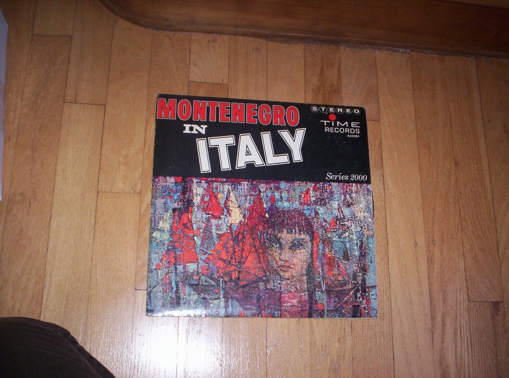 Montenegro In Italy - S/2051 - Time Records - Series 2000 - Stereo - Vinyl LP