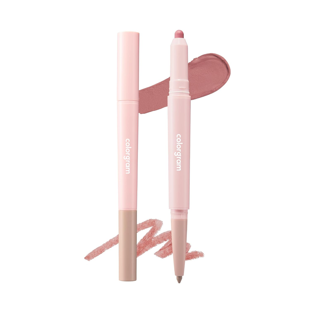 All in One Over-Lip Maker 02 Cool Pink | Versatile Lip Liner & Contour with Natu
