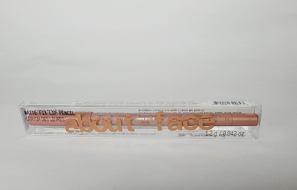 About Face Matte Fix Lip Pencil Shameless 1.2g Fresh New-image