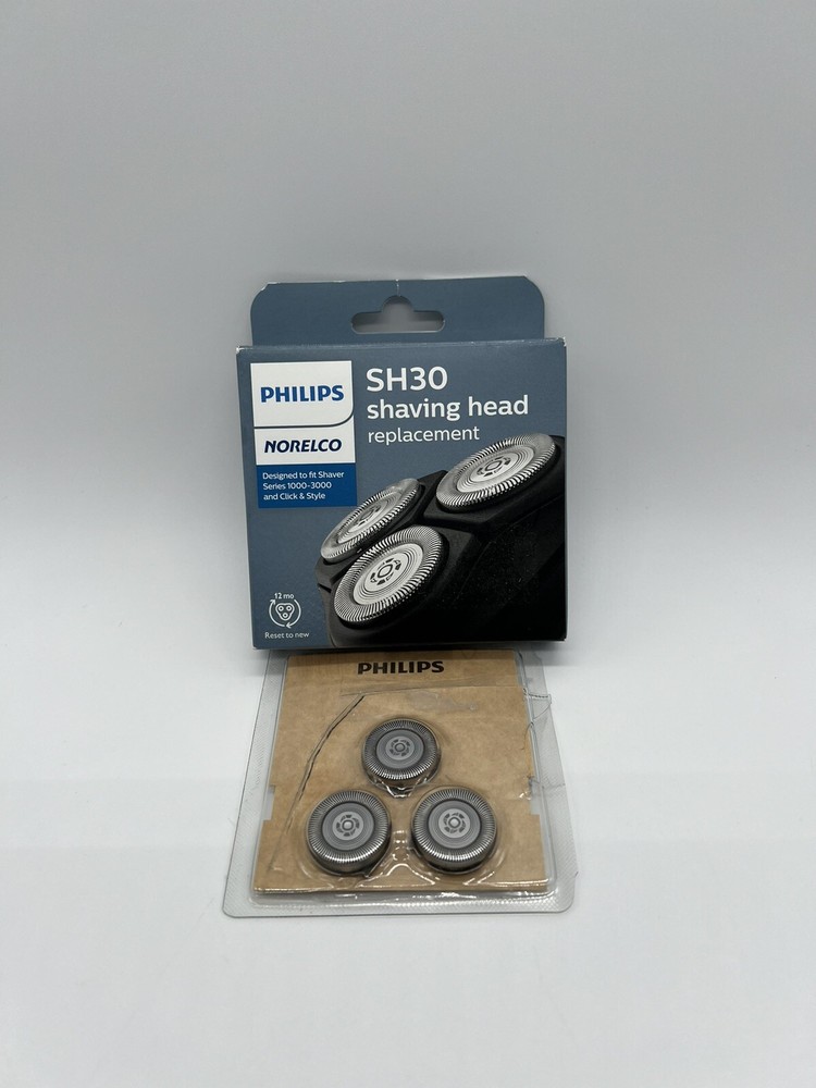 Philips Norelco SH30/52 Shaving Head replacement for Series 1000-3000 Open Box