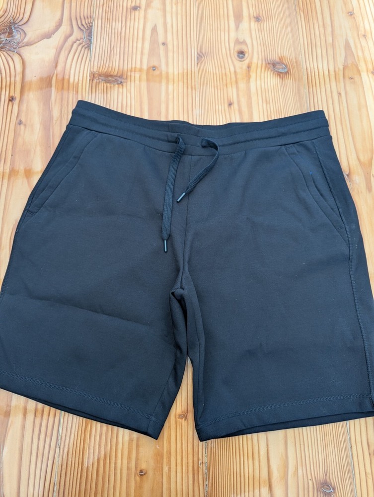 32 degrees cool black drawstring sweat shorts sz l