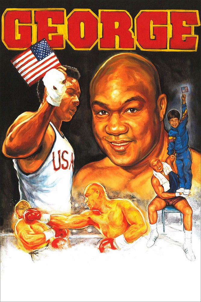 George Foreman Usa Boxing Athlete Wall Art Home Decor - POSTER 20x30