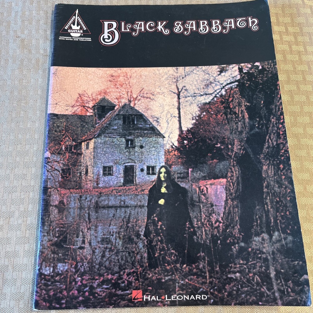 Black Sabbath Recorded Guitar Versions - Hal Leonard - Very Good