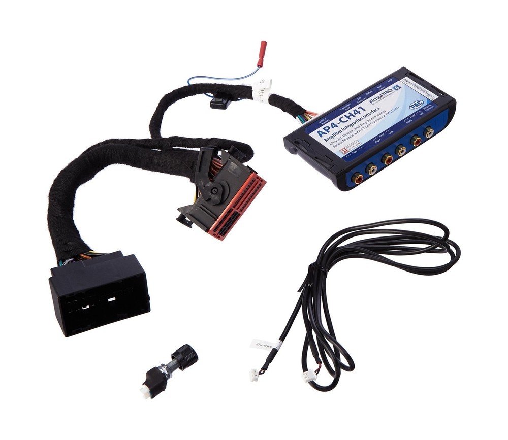 Power Adapter, Amppro PAC AP4-CH41, Fit For 2013-2017 Chrysler Dodge Jeep