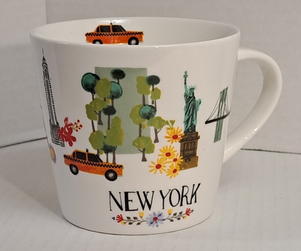 Graces Teaware New York Mug Cup Coffee Dishwasher & Microwave Safe