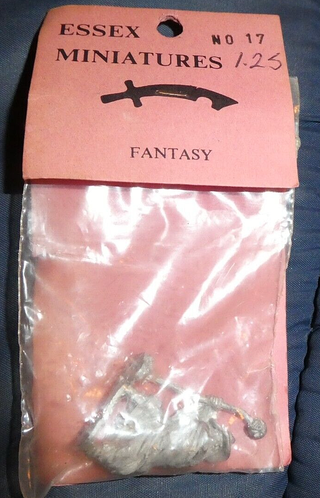 VINTAGE Essex no 17 MAGE , WIZARD,   CAPE , STAFF, Metal Unpainted