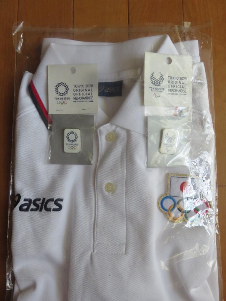 Joc Japan Representative Polo Shirt And 2020 Tokyo Olympics Regular Pin