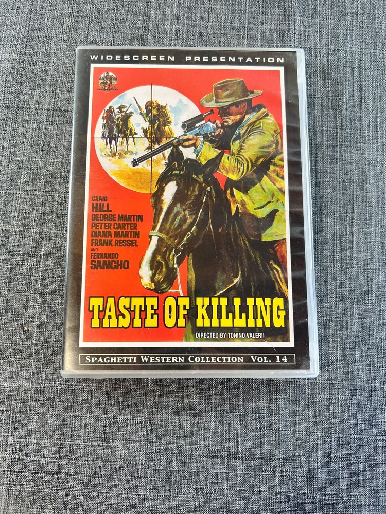 A Taste of Killing Wild East DVD Spaghetti Western Collection Volume 14 RARE-image