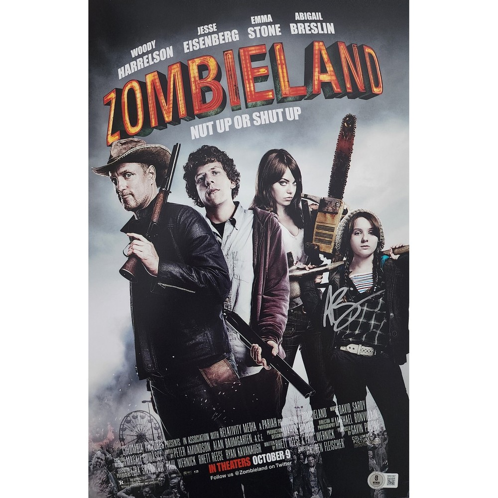 Abigail Breslin Signed Mini-Poster #1 (11x17)-image