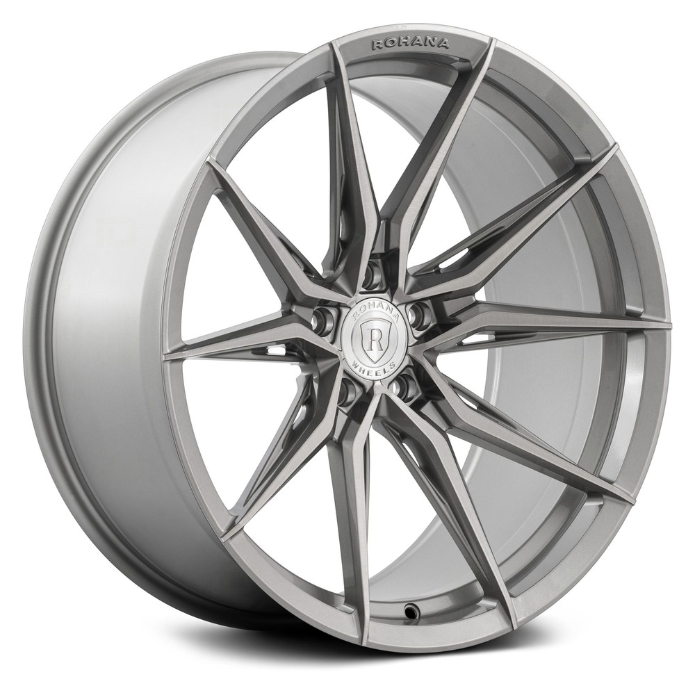 Rohana RFX13 20x11 Titanium Wheel 5x112 35 Offset 66.56 Bore