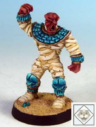 2011 Undead Tut Mummy Fantasy Football Team Impact Player Elfball Egypt King NAF