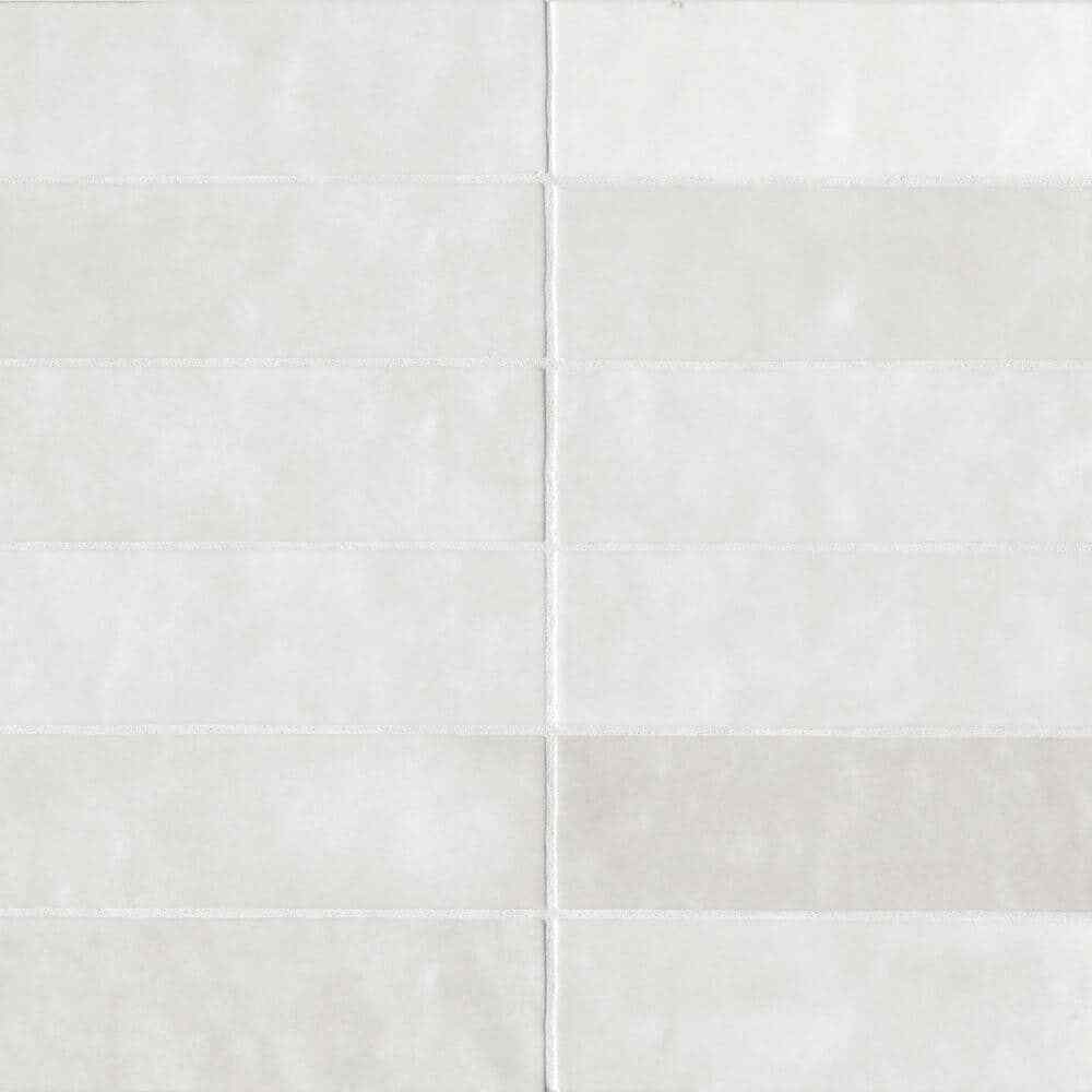 Cloe Rectangle Glossy White 2 in. x 8 in. Ceramic Wall Tile (10.64 sq. ft./C