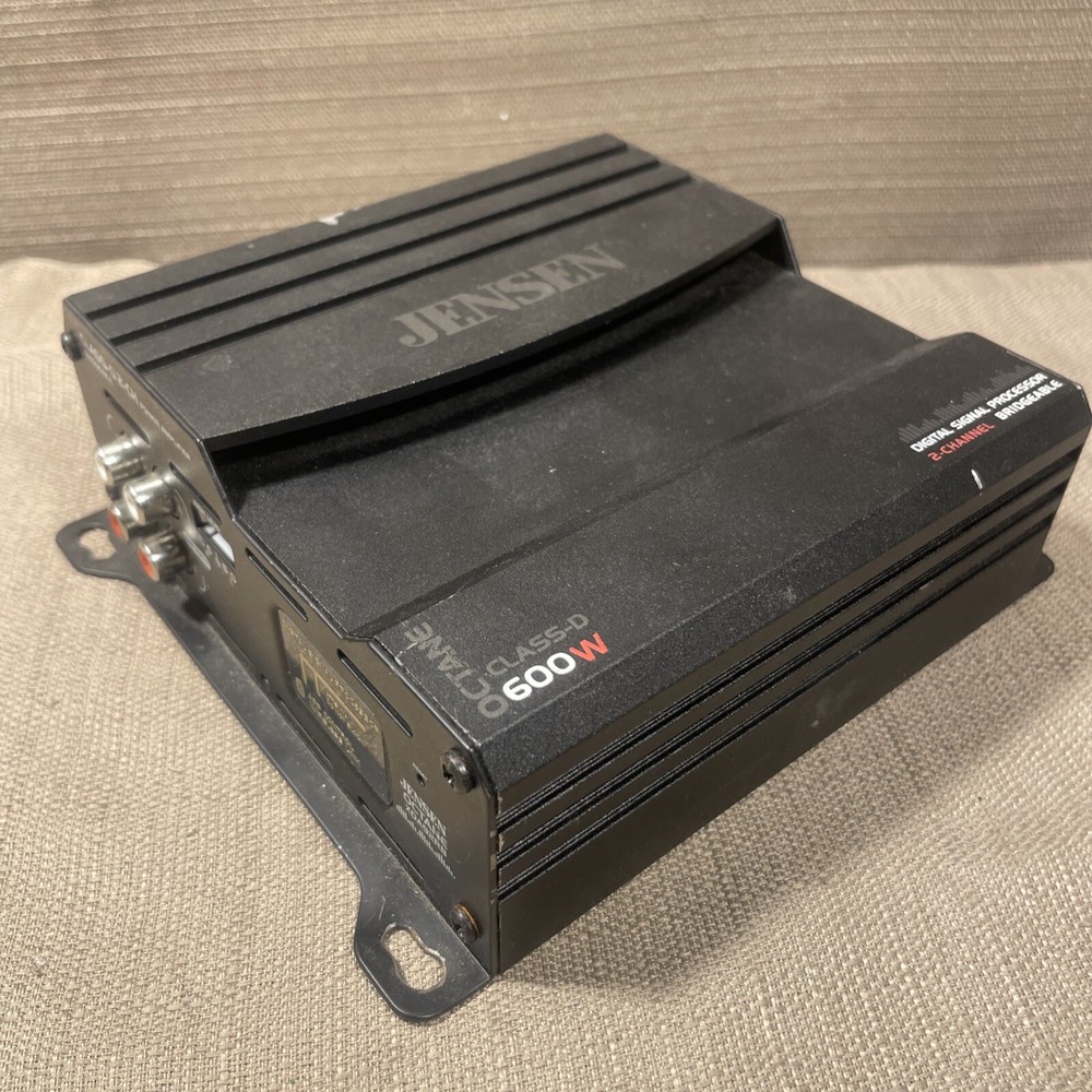 Jensen XDA92RB 600W 2 Channel Car Amplifier UNTESTED