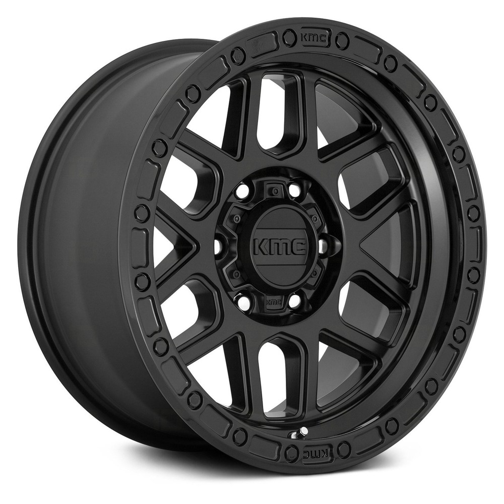 KMC KM544 MESA 20x9 Black Wheel 8x170 Bolt Pattern 125.1mm Offset Single Rim