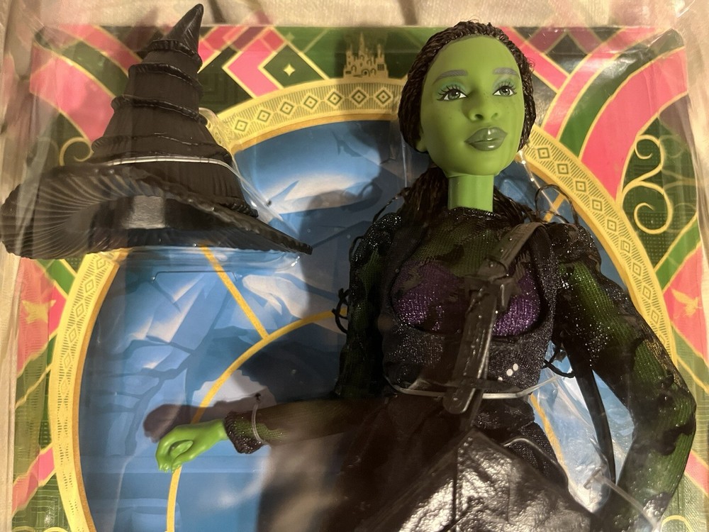 Mattel Wicked Movie Elphaba Collectible Doll with Rare URL Misprint