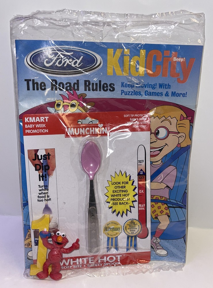 Rare Kmart buckle-up promotion Ford & Sesame Street Collectible Items