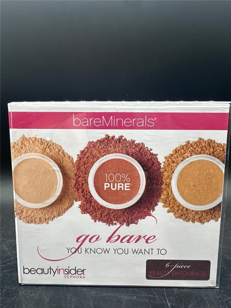bareMinerals GO BARE You Know You Want To 6 Piece Collection NEW