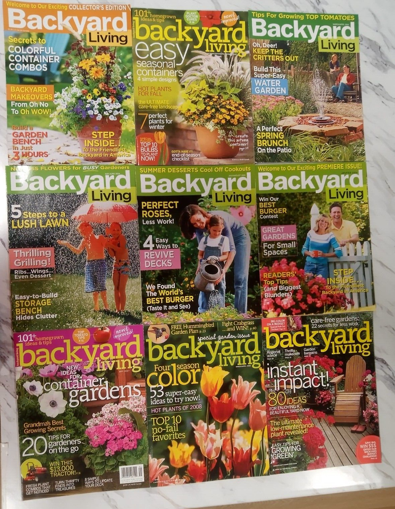 Backyard Living 9 Magazine Lot