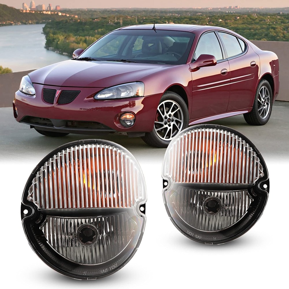 Fog Lights for 2004 2005 2006 2007 2008 Pontiac Grand Prix Lamp Assemblies