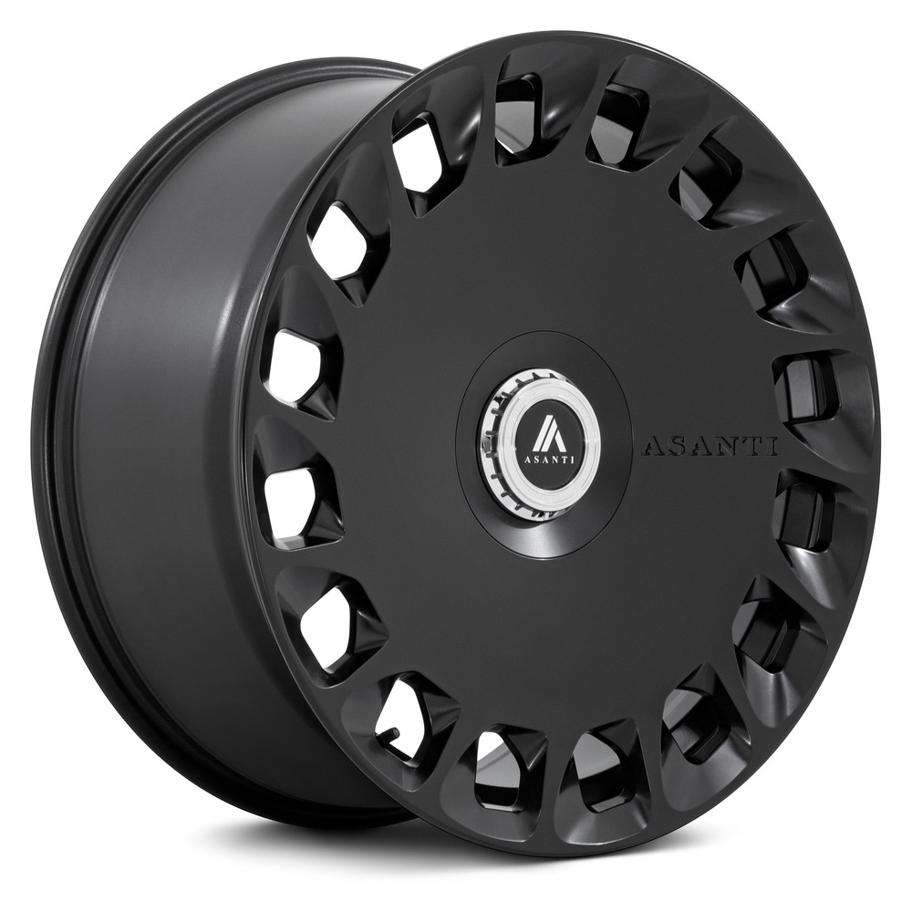 Asanti ABL-45 ARISTOCRAT 22x10.5 Black Wheel 5x114.3 45 Offset 72.56 Hub  -image