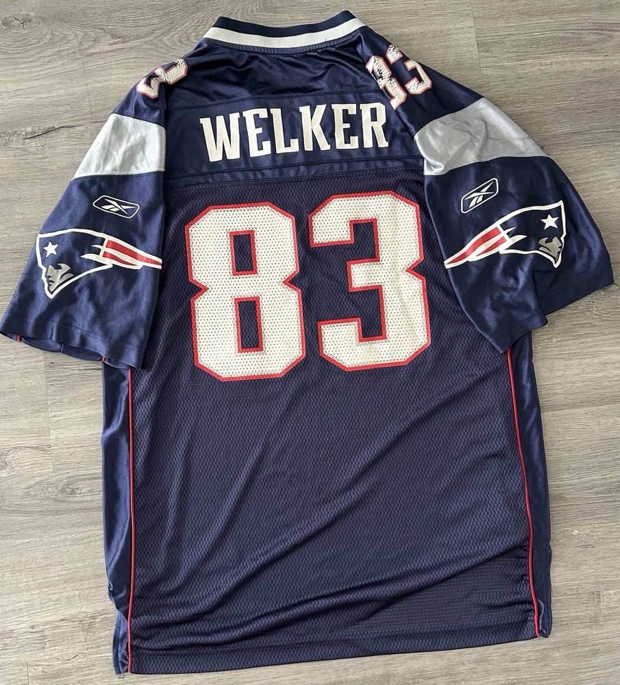 2007 Reebok On Field Wes Welker New England Patriots NFL Jersey