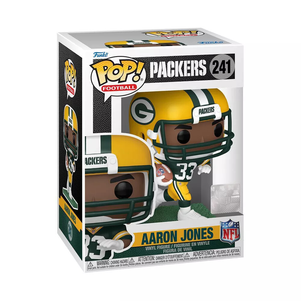Aaron Jones Green Bay Packers NFL Funko Pop 72274 Brand New-image