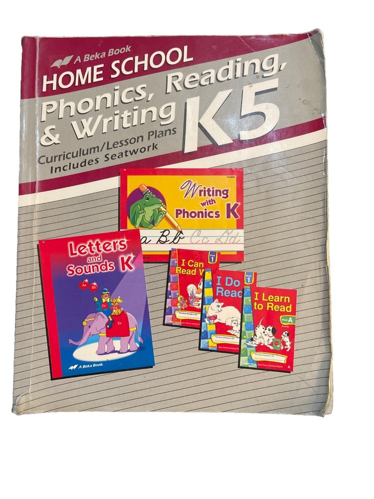 Abeka K5 Phonics Reading Writing Language Arts Homeschool Curriculum-image
