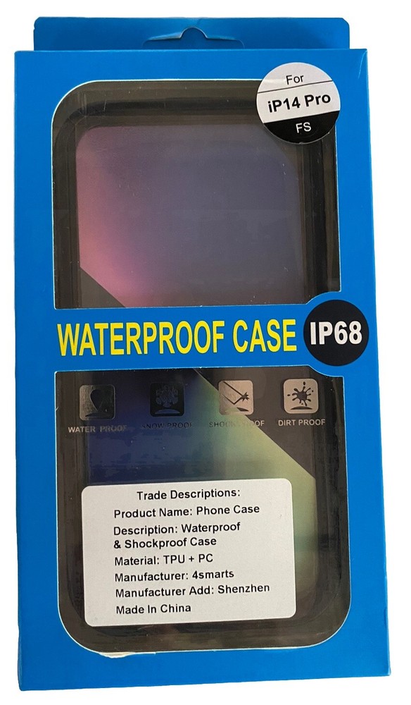 IP68 Waterproof Dust/Shock Proof Case 360 Cover iPhone 14 Pro Unused