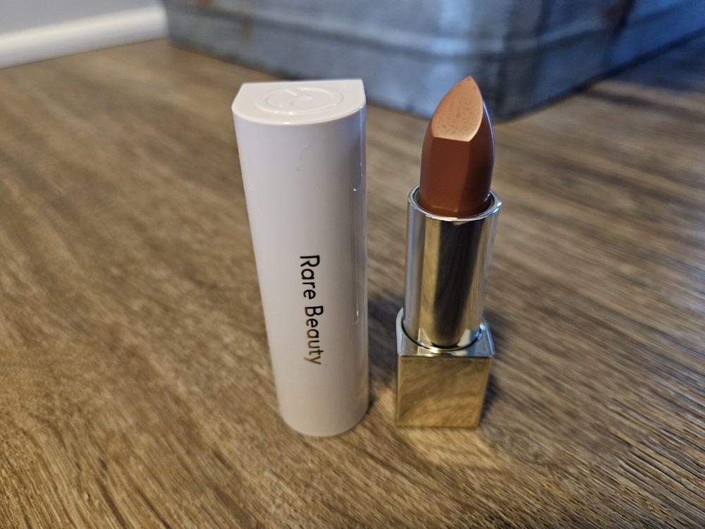 Rare Beauty Kind Words Matte Lipstick in Fun (neutral mauve) Full Size NEW