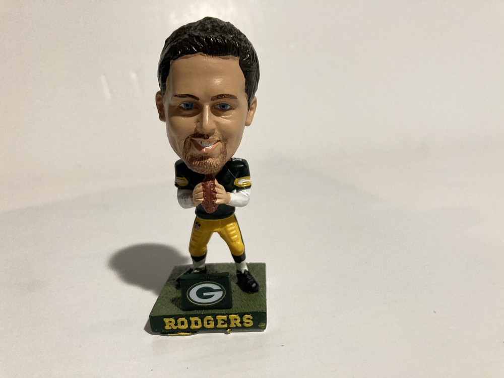 Aaron Rodgers Green Bay Packers Offensive Weapons Mini Bobblehead 144 Limited Edition No Box-image