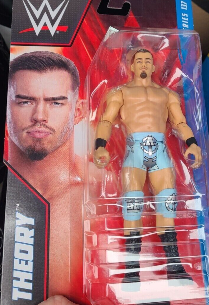 WWE Basic Series 137 Austin Theory Action Figure All Day Wrestling NWT