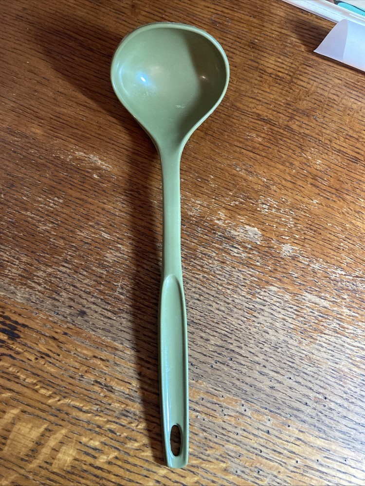 Vintage Foley Melamine Ladle Spoon Green