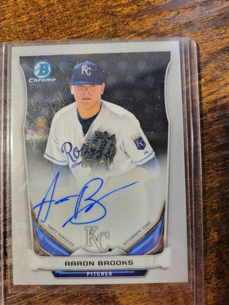 2014 Bowman Chrome #BCAP-ABR Aaron Brooks Autographs-image