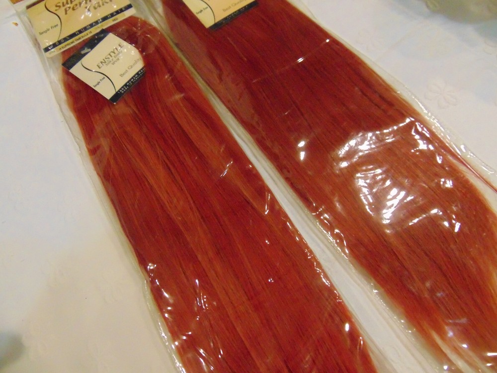 2Pk Enstyle 100% Human Hair  Supreme Perm Yaki Bulk 18