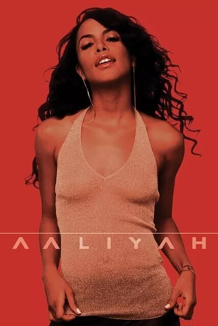 AALIYAH POSTER 24x36 NEW HIP HOP SOUL RAP POP ARTIST FREE SHIPPING-image
