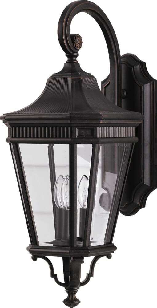 Feiss Cotswold Lane Outdoor Lantern OL5402GBZ Black Finish