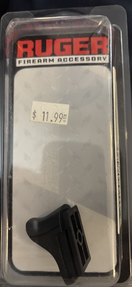 Ruger SR9C SR40C Grip Extension Floor Plate for Enhanced Control