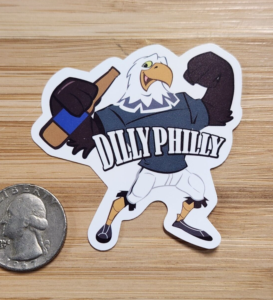 🏈 Philadelphia Eagles NFL Team Logo Sticker Decal for Fans