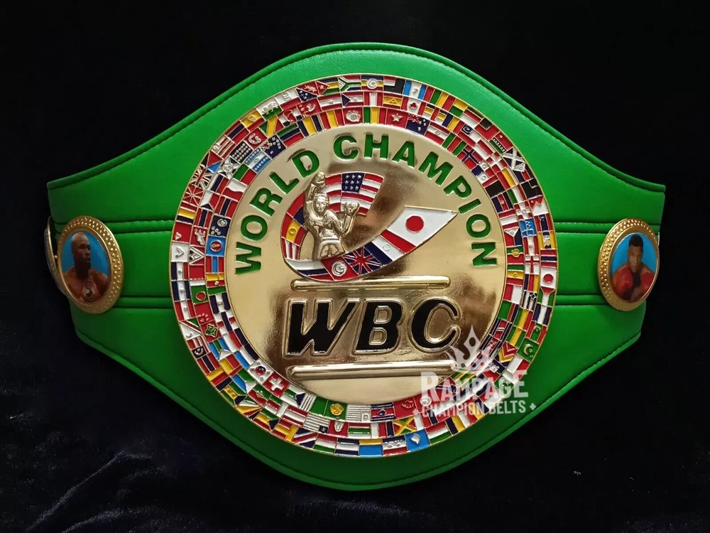 WBC World Boxing Championship Replica Title Belt 2mm High Quality Adult Size