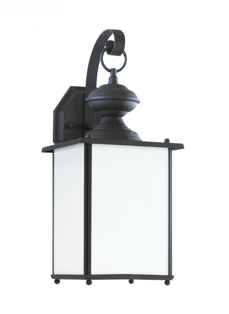 Black Jamestowne Collection Outdoor Wall Lantern for Single Light